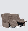 Latina Manual 2 Seater Recliner In Bown Color