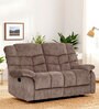 Latina Manual 2 Seater Recliner In Bown Color