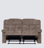 Latina Manual 2 Seater Recliner In Bown Color