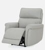 Latina Half Leather Motorised 1 Seater Recliner with USB Port