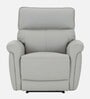 Latina Half Leather Motorised 1 Seater Recliner with USB Port