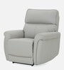Latina Half Leather Motorised 1 Seater Recliner with USB Port