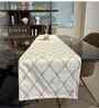 White Latissi 100% Cotton 14x72 Inches Table Runner