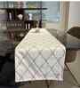 White Latissi 100% Cotton 14x72 Inches Table Runner