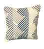 Off White Latissi 100% Cotton 16x16 Inches Embroidered Cushion Cover