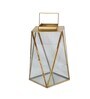 Lattice Lantern Brass Metal Candle Holder