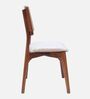 Lattice Teak Wood Dining Chairs In Teak Colour (Set of 2)