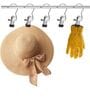 Laundry Hook Boot Hanging Hold Clips 5 Hooks