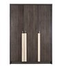 Laurel 3 Door Wardrobe in Dark Brown & White Oak Colour
