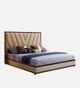 Laurel Upholstered Queen Size Bed In Cream Colour