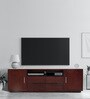 Laurin Solid Wood TV Console for TVs in Dark Walnut Finish
