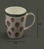 Lavana 300ml Multicolour (Set of 2) Porcelain Coffee Mug