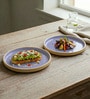 Lavendar Dinner Plates Set of 2
