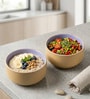Lavendar Snack Bowls Set of 2
