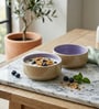 Lavendar Snack Bowls Set of 2