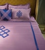 Lavender  500 TC 100% Cotton Abstract  Collection