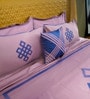 Lavender  500 TC 100% Cotton Abstract  Collection