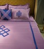 Lavender  500 TC 100% Cotton Abstract  Collection