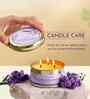 Lavender 3 Wick Scented Candle in Container with Lid