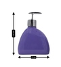 Lavender 300 ml Acrylic Liquid Soap Dispenser