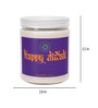 Lavender Aroma White Wax Scented Candles With Ganesha
Idol