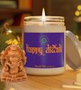 Lavender Aroma White Wax Scented Candles With Ganesha
Idol