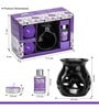 Lavender Ceramic Burner Gift Set (Purple)