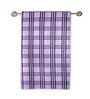 Lavender Cotton Checkered 215 GSM Bath Towel (1Pc)
