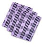 Lavender Cotton Checkered 215 GSM Bath Towels Pack of 3