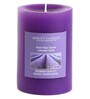 Lavender Aroma Set Of 3 Purple Wax Scented Candles