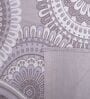 Lavender Floral 400 TC Super King Size Bedsheet with 2 Pillow Covers Luxury Series Collection