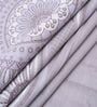 Lavender Floral 400 TC Super King Size Bedsheet with 2 Pillow Covers Luxury Series Collection