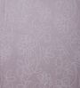 Lavender Floral 400 TC Cotton Queen Size Fitted Bedsheet With 2 Pillow Covers