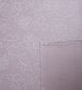 Lavender Floral 400 TC Cotton Queen Size Flat Bedsheet With 2 Pillow Covers