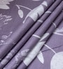 Lavender Floral 400 TC Cotton Super King Bedsheet with 2 Pillow Covers Luxury Series Collection