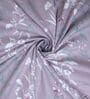 Lavender Floral 400 TC Cotton Superking Size Flat Bedsheet With 2 Pillow Covers
