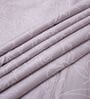Lavender Floral 400 TC Cotton Superking Size Flat Bedsheet With 2 Pillow Covers
