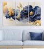 Lavender Flowers Multicolour Canvas (Set of 3) Art Panels