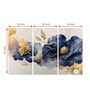 Lavender Flowers Multicolour Canvas (Set of 3) Art Panels