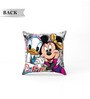 Lavender Polyester Disney 16x16 inches Reversible Kids Cushion (1 Pc)
