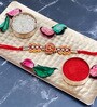 Lavender Scented Candles Votive Rakhi Gift Set