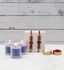 Lavender Scented Candles Votive Rakhi Gift Set