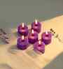 Lavender Scented Set of 6 Votive Candles