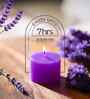 Lavender Scented Set of 6 Votive Candles