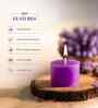 Lavender Scented Set of 6 Votive Candles