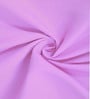 Lavender Solid 150 TC Glace Cotton Queen Sized Double Bedsheet with 2 Pillow Covers