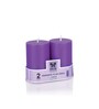 Lavender Wax Pillar Candles Lavender Aroma Pack Of 2