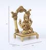 Laxmi Ganesh Gold Brass Idols