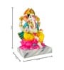 Laxmi Ganesh Handpainted Idol