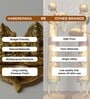 (1Pc) Gold Metal Laxmi Ganesh Decorative God Statue For Home & Pooja Room